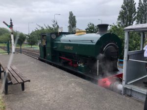 Steam train from the AFRPS Tour