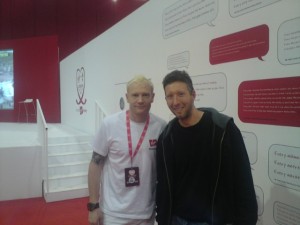 Iwan Thomas and me